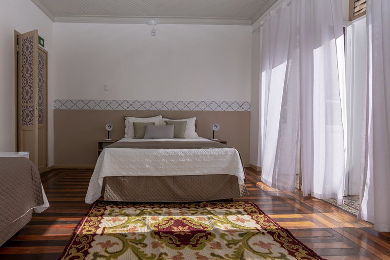 cama do hotel